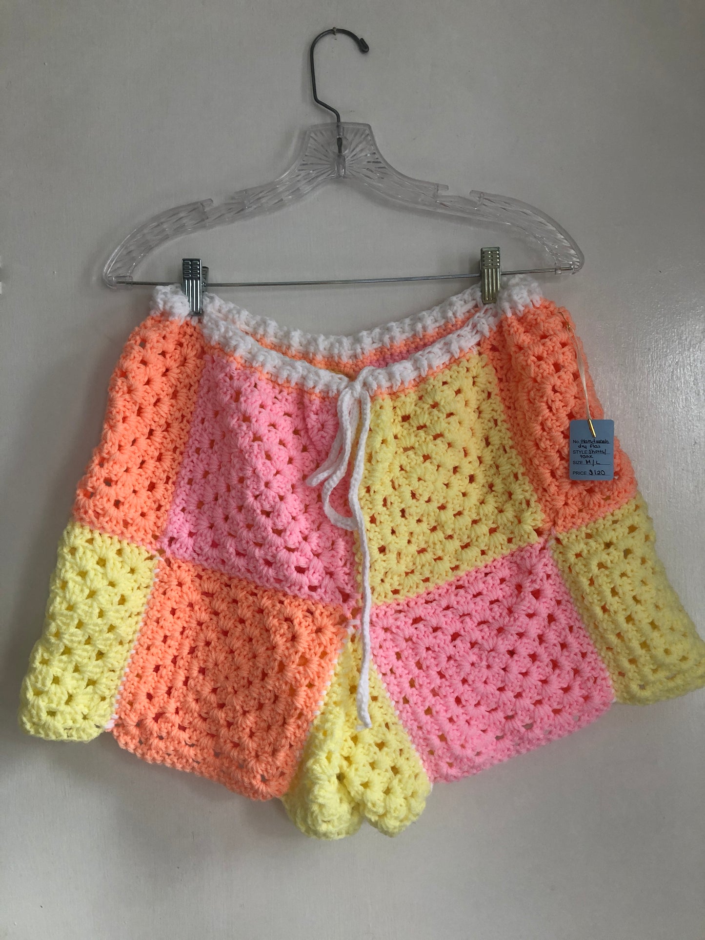 Crocheted Tank Top and Short Set