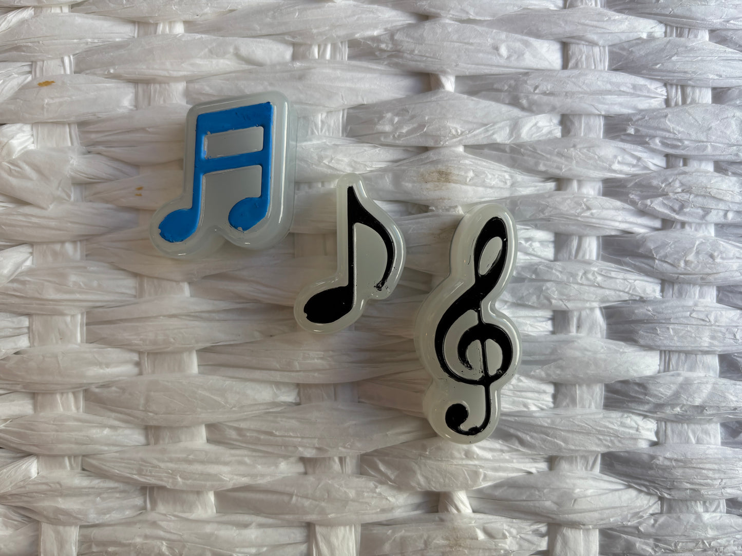 Resin Music Note Magnets