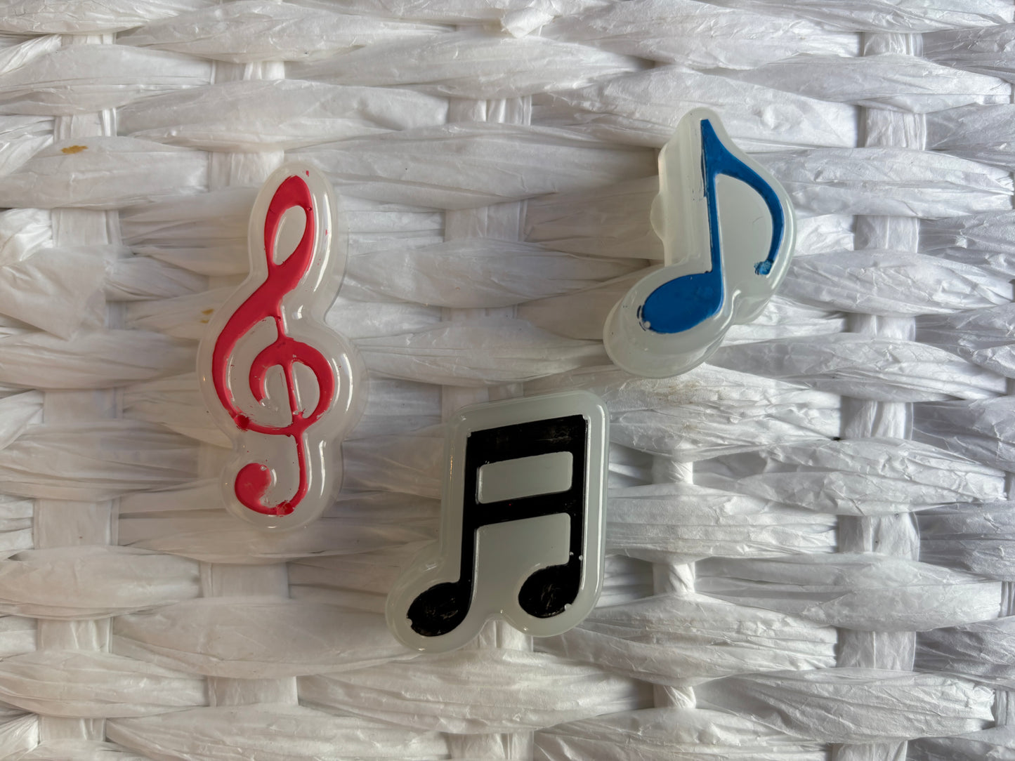 Resin Music Note Magnets